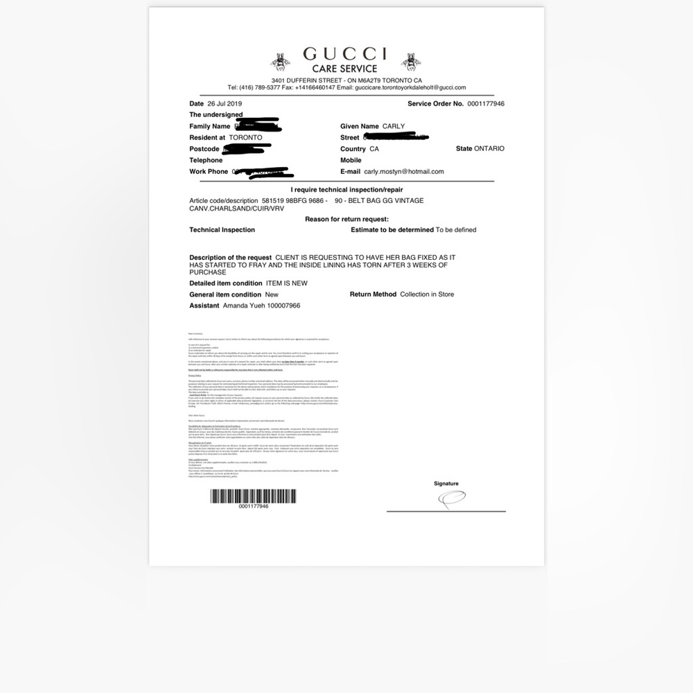 Gucci Canvas crossbody belt bag - Picture 14 of 14